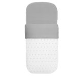 3533 Sacos para Capazo Denís Piqué Blanco Bordado Topitos Gris