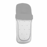 3716 Sacos de Silla Piqué Blanco Picos y Bodoques Gris
