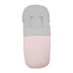 3295 Sacos de Silla Joss Polipiel Rosa Bordado Estrellitas Gris