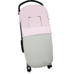 3326 Sacos de Silla Kin-Francis Polipiel Gris con Rosa