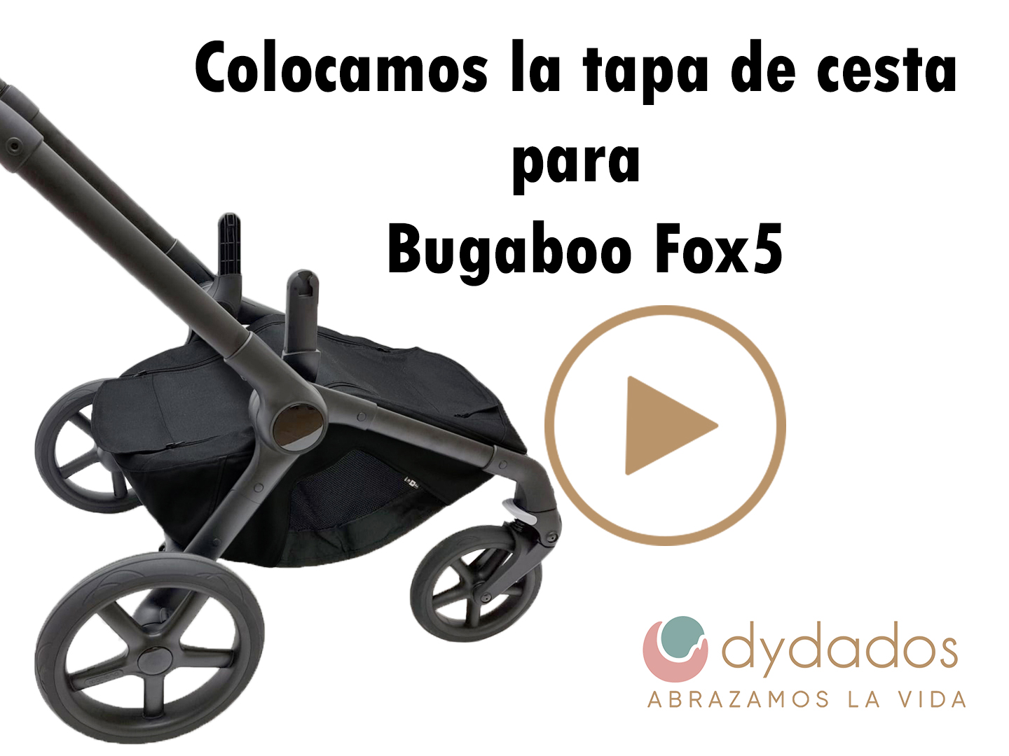 Cómo colocar la tapa de cesta en Bugaboo Fox5