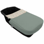 5076 Colcha Universal Capazo Serker Pajaritos Verde