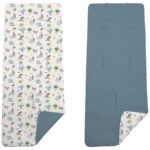 2478 Colchoneta Reversible Serker Pitusas Azul