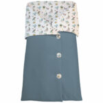 4077 Saco Capazo Arrullo Serker Pitusas Azul