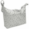 Bolso en tejido polipiel estampada modelo barco diseño Lucca gris marengo