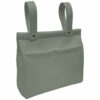 Bolso para silla modelo panera en tejido puzzle verde