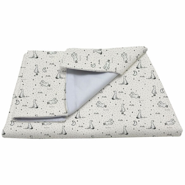 Cambiador para bolso en tejido estampado e impermeable Siena gris