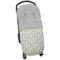 Saco para silla en tejido estampado impermeable modelo universal diseño Lyon gris interior en pelo gris perla