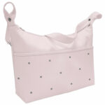 1600 Bolsos Jade Napoles Rosa Bordado Estrellas Gris