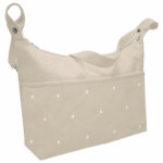 1515 Bolsos Edén Piqué Camel Bordado Bodoques Crudo