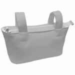 1637 Bolsos Joss Polipiel Gris Bordado Estrellitas Crudo