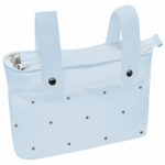 1588 Bolsos Jade Napoles Celeste Bordado Estrellas Gris