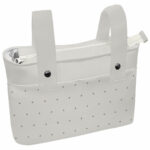1634 Bolsos Joss Polipiel Crudo Bordado Estrellitas Tostado