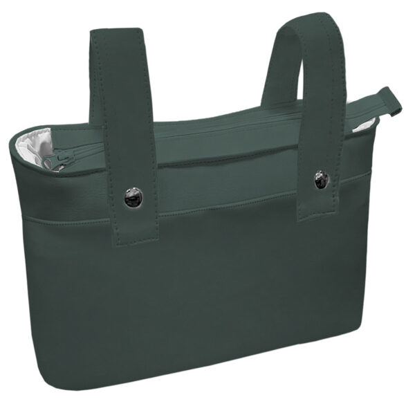 Bolso modelo Organizador XL en tejido polipiel verde