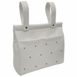 1610 Bolsos Mel Polipiel Crudo Bordado Bodoques maquillaje