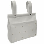 1625 Bolsos Jade Polipiel Crudo Bordado Estrellas Tostado