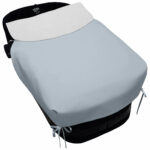 5510 Colchas Capazo Kin-Francis Polipiel Celeste