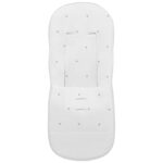 290 Fundas Silla Edén Piqué Blanco Bordado Bodoques Gris