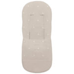 302 Fundas Silla Cris Piqué Camel Bordado Estrellas Crudo