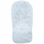 335 Fundas Silla Mel Napoles Celeste Bordado Bodoques Gris