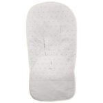 315 Fundas Silla Ariel Piqué Crudo Bordado Estrellitas Gris