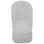 307 Fundas Silla Cris Piqué Gris Bordado Estrellas Celeste
