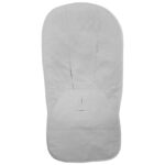 319 Fundas Silla Ariel Piqué Gris Bordado Estrellitas Crudo