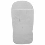 371 Fundas Silla Alex-Leslie Piqué Jaretas Gris Puntilla y Topitos Blanco