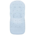 349 Fundas Silla Jade Napoles Celeste Bordado Estrellas Gris