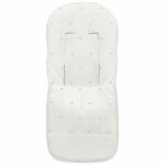 337 Fundas Silla Mel Napoles Crudo Bordado Bodoques Celeste