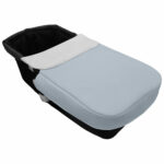 5110 Sacos de Capazo con Colcha Kin-Francis Polipiel Celeste con Blanco
