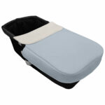 5112 Sacos de Capazo con Colcha Kin-Francis Polipiel Celeste con Crudo