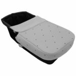 5070 Sacos de Capazo con Colcha Mel Polipiel Gris Bordado Bodoques Gris