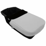5124 Sacos de Capazo con Colcha Kin-Francis Polipiel Gris con Negro