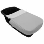 5120 Sacos de Capazo con Colcha Kin-Francis Polipiel Gris con Blanco