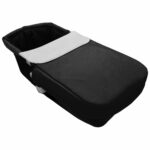 5126 Sacos de Capazo con Colcha kin-Francis Polipiel Negro con Blanco