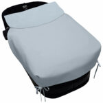 5111 Sacos de Capazo con Colcha Kin-Francis Polipiel Celeste con Celeste