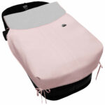 5109 Sacos de Capazo con Colcha Alex Polipiel jaretas Rosa Puntilla y Topitos Rosa