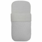 3541 Sacos para Capazo Denís Piqué Gris Bordado de Topitos Gris