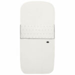 3551 Sacos para Capazo Leslie Piqué Jaretas Crudo Puntilla y Topitos Gris