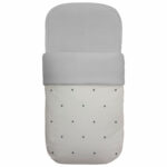 3563 Sacos para Capazo Mel Polipiel Crudo Bordado Bodoques Gris
