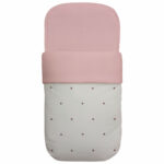 3578 Sacos para Capazo Jade Polipiel Crudo Bordado Estrellas Maquillaje