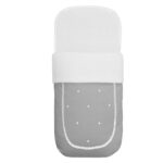 3646 Sacos para Capazo Polipiel Gris Picos y Bodoques Blanco