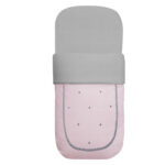 3647 Sacos para Capazo Polipiel Rosa Picos y Bodoques Gris