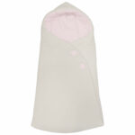 1819 Sacos Capazo Cruzados Kin-Francis Crudo con Rosa