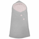 1842 Sacos Capazo Cruzados Kin-Francis Gris con Rosa