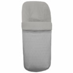 3302 Sacos de Silla Remy Polipiel Gris Bordado Topitos Gris