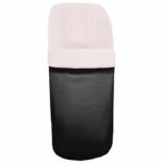 3332 Sacos de Silla Kin-Francis Polipiel Negro con Rosa