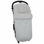 3230 Sacos de Silla Ariel Piqué Gris Bordado Estrellitas Gris