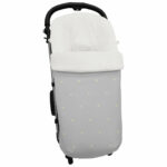 3270 Sacos de Silla Mel Polipiel Gris Bordado Bodoques Crudo